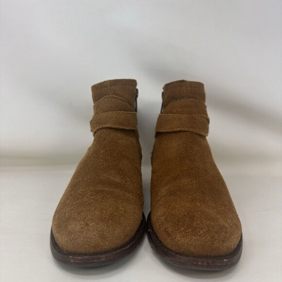 L.L. Bean Suede Leather Boots Brown Women’s Size 6 M - Picture 3 of 9